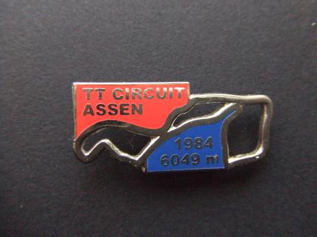 Dutch TT Assen 1984 circuit 6049 meter